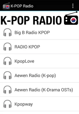 K-POP Radio android App screenshot 2